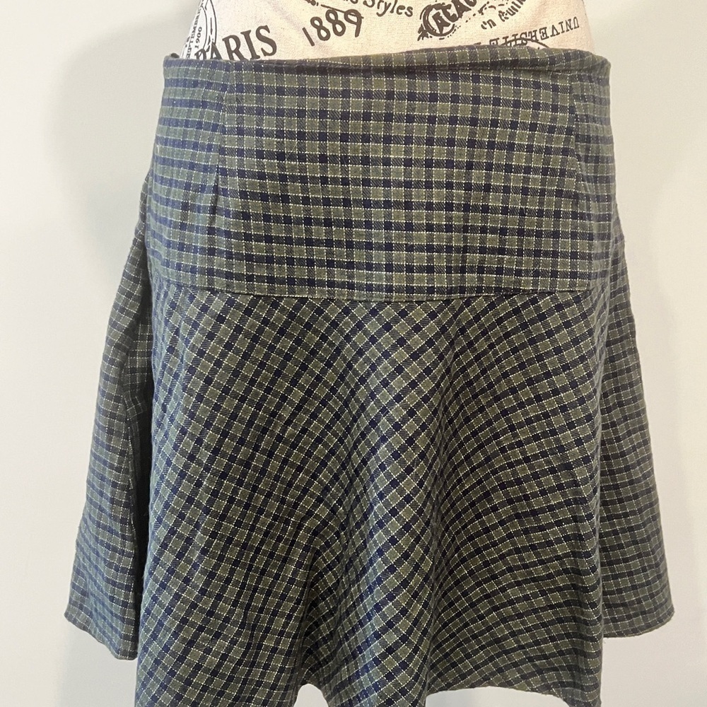 Fun & Flirt Plaid A-Line Skirt, Large - Picture 6 of 7